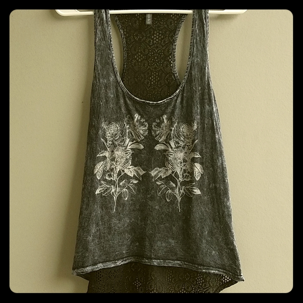 Tilly's FullTilt tank w/ lace back, SZ xL